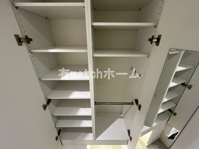 収納　大きなスペースがあり、収納には困りません