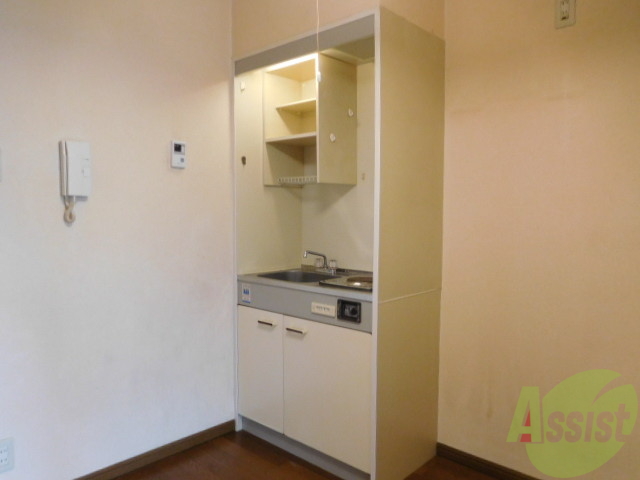 キッチン　落ち着きのあるこの空間