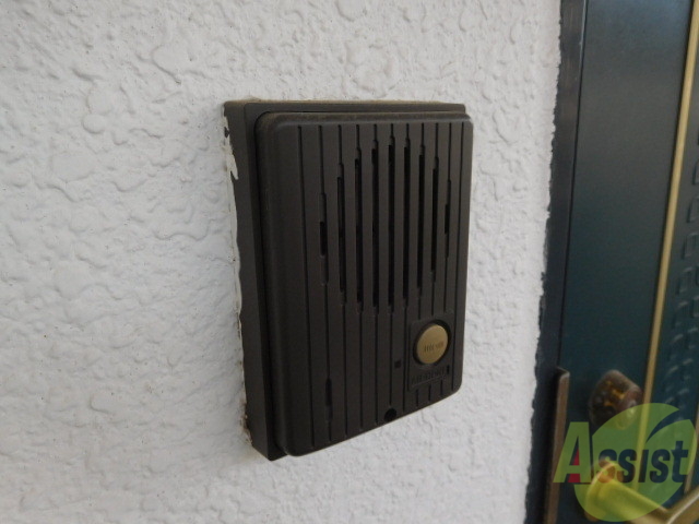 セキュリティ　インターフォンで安心ですね！！