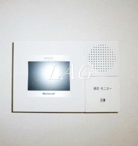 セキュリティ　モニター付きインターフォンです。