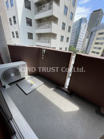 バルコニー　落ち着いた時間を過ごせるバルコニーです