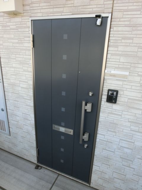 セキュリティ　来訪者が確認できるTVモニターホン