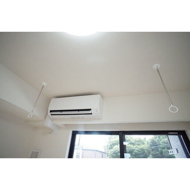 その他設備　雨の日の洗濯も室内で干せます