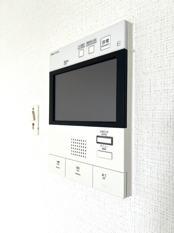 セキュリティ　オートロックとモニタ付インタホンでセキュリティも安心です