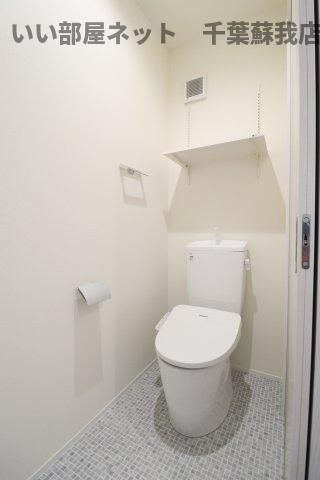 トイレ　ゆったりとした空間のトイレです
