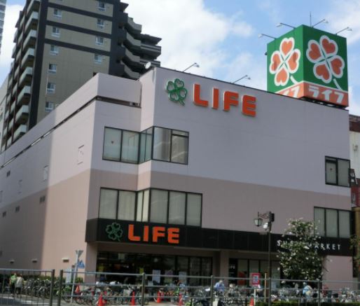 スーパー　ライフ浅草店（スーパー）まで375m