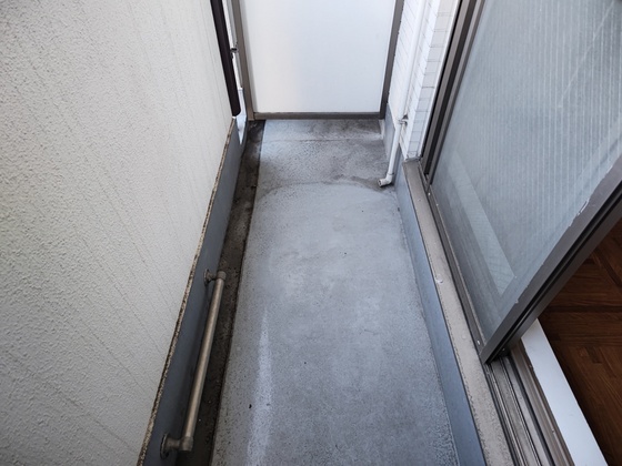 バルコニー　※別部屋の写真です