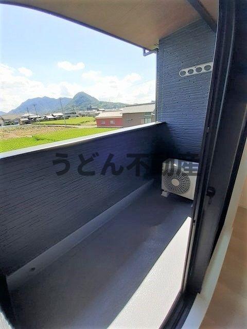 バルコニー　うどん県のお部屋探しはうどん不動産へ うどんちゃんとLINE