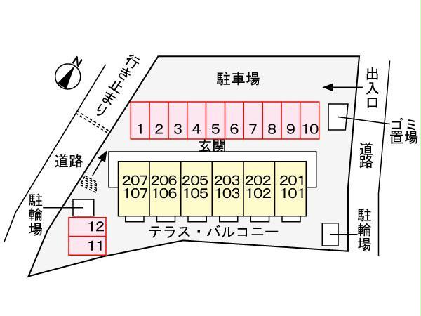 駐車場　駐車場