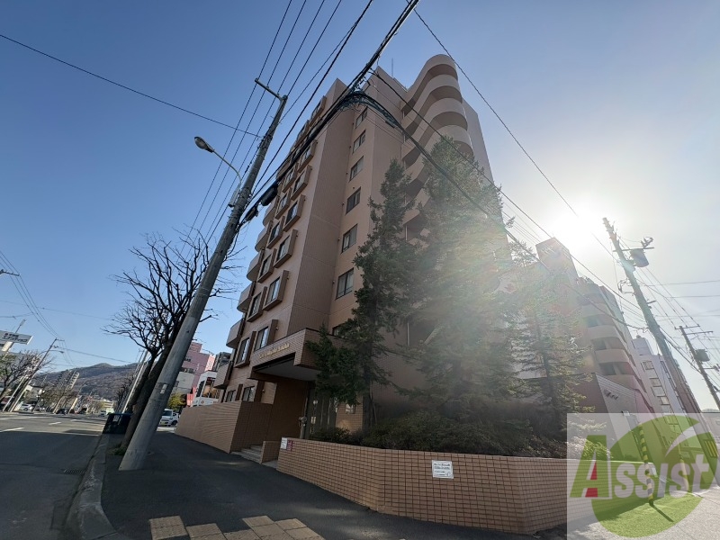建物外観　札幌市中央区南十条西「クリオ旭ヶ丘弐番館」