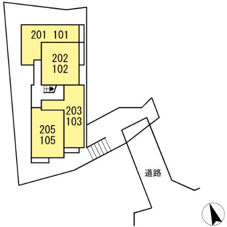 その他　グランガーデン弘明寺　区画図