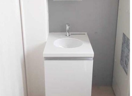 洗面設備　同施工イメージ画像