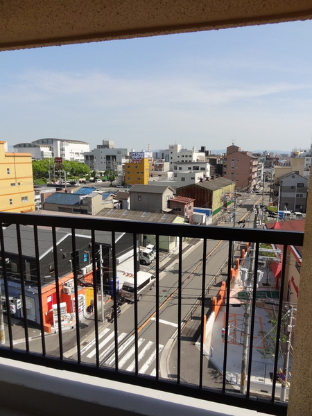 眺望　バルコニーからの眺め！