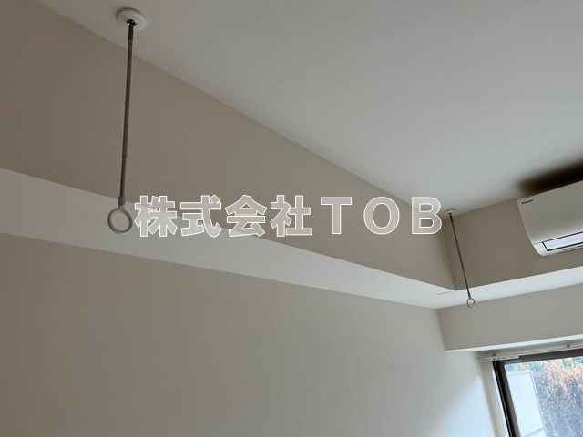 その他設備　室内洗濯物干し※クリーニング前※