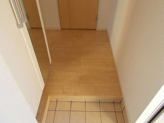 玄関　明るい玄関です