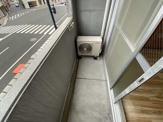 バルコニー　※別部屋の写真です