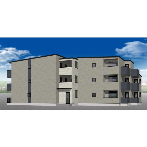 建物外観　完成パース
