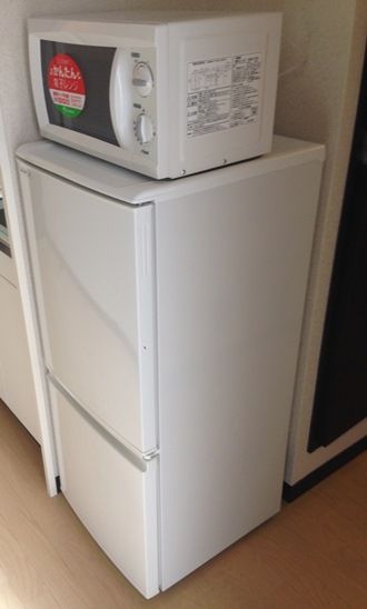 その他　電子レンジ＆冷蔵庫