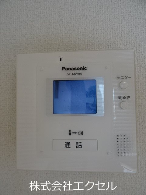 セキュリティ　来訪者の姿を確認できます。