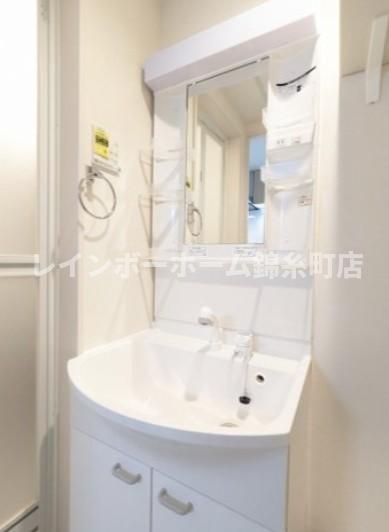洗面設備　※建築中のため同施工会社参考写真となります。