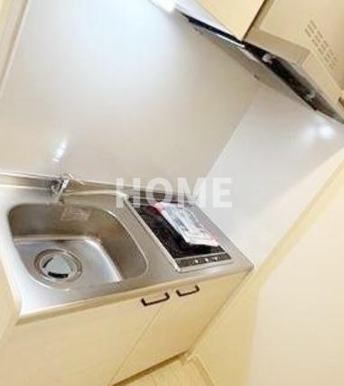 キッチン　参考写真・       無料・都市ガス・独立洗面台・IH2口