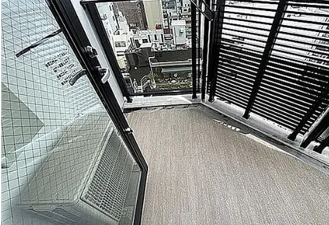 バルコニー　別タイプ部屋　参考写真です