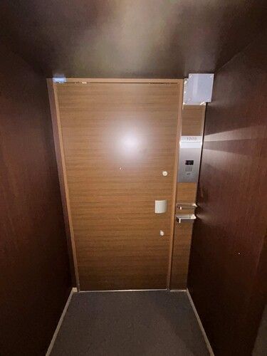 玄関　落ち着いた玄関です