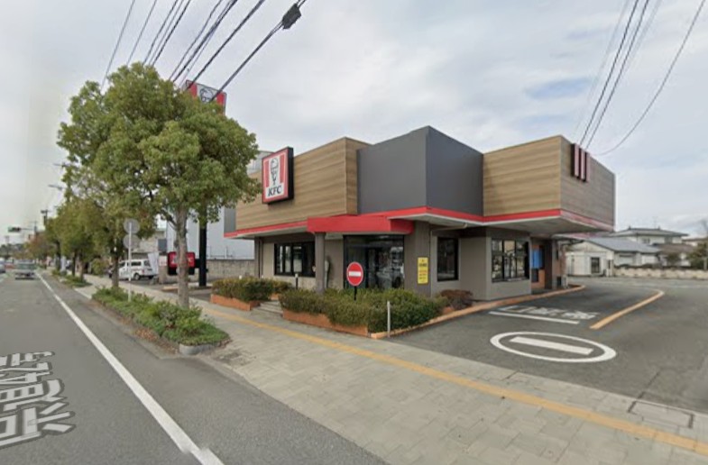 飲食店　ケンタッキーフライドチキン八代松江店（飲食店）まで262m