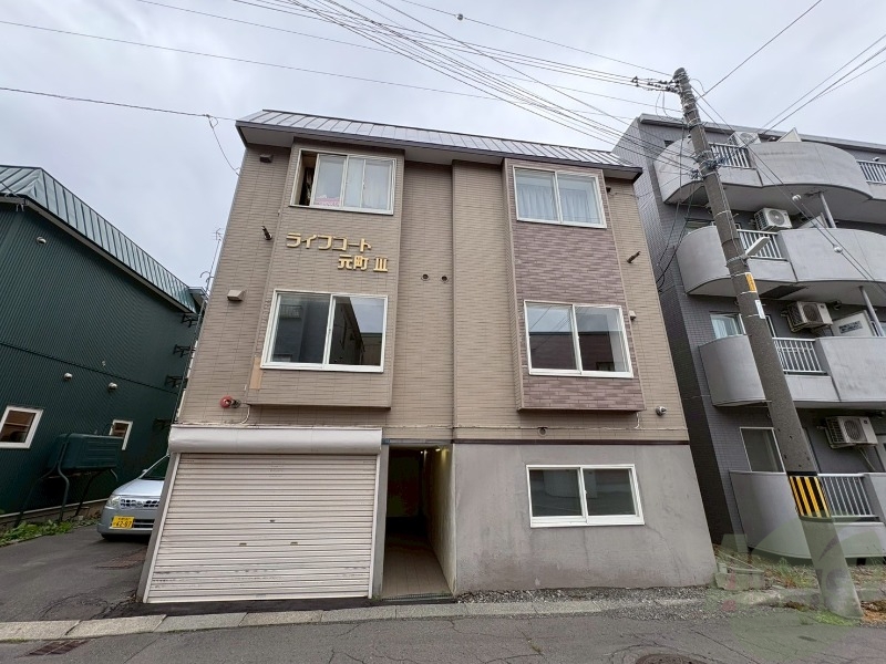 建物外観　札幌市東区北２７条「ライフコート元町３」