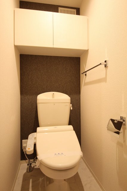 トイレ　同物件別号室の写真です。