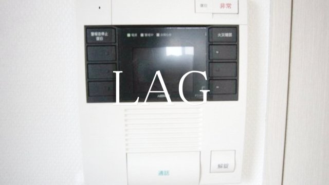セキュリティ　モニター付きインターフォンです。