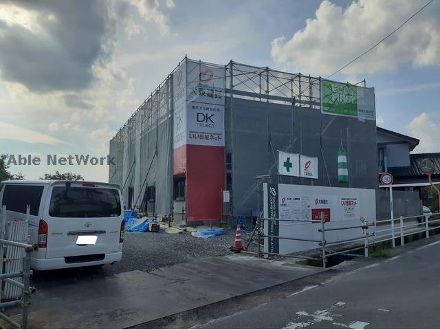 建物外観　建築中