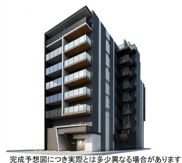 建物外観　2026年10月完成予定の新築です