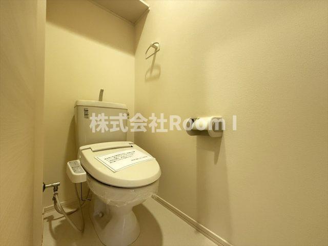 トイレ　ゆったりとした空間のトイレです