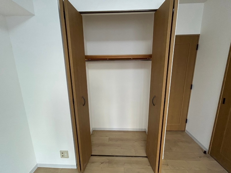収納　収納を開けてみました！たくさん入りそうですね～
