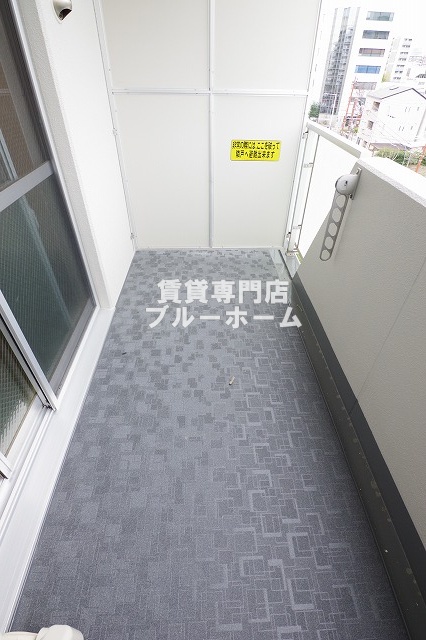 バルコニー　広いバルコニーです！