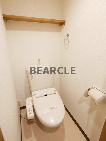 トイレ　ゆったりとした空間のトイレです