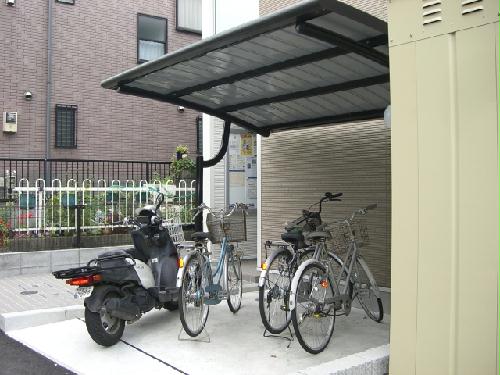 その他共有部分　駐輪場　原付＆自転車のみ駐輪可能