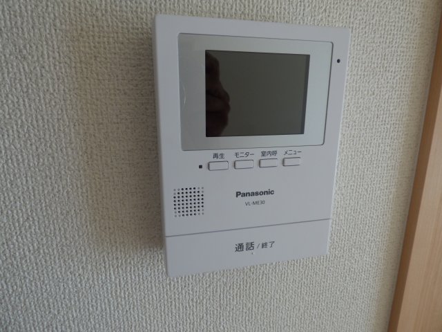 セキュリティ　モニター付きインターホンです