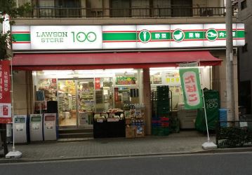 コンビニ　ローソンストア100浅草寿店（コンビニ）まで43m