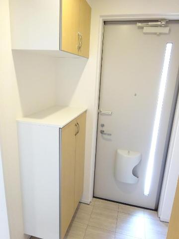 玄関　シンプルで使いやすい玄関です