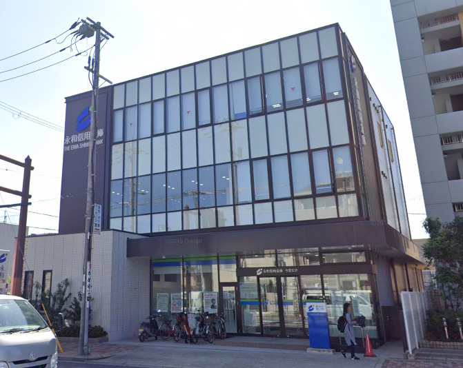 銀行　永和信用金庫今里支店（銀行）まで224m