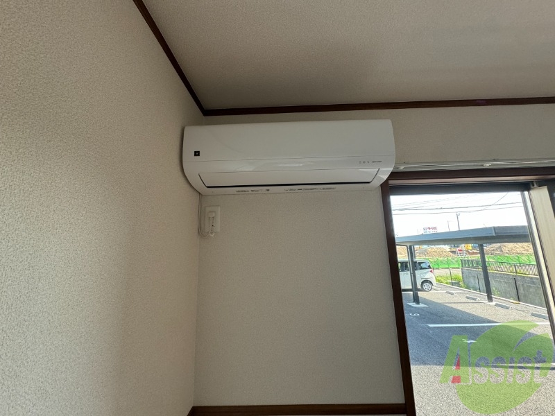 その他設備　エアコンが設置済みです。入居後すぐに使用できます。
