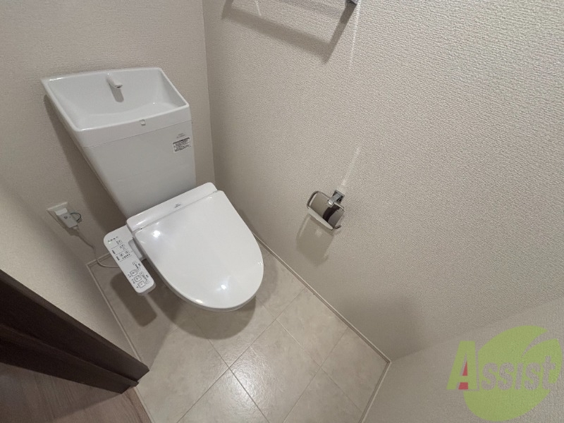 トイレ　ウォシュレット付きのトイレです、個人的にこれは外せません