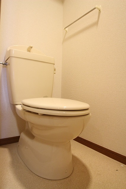 トイレ　同物件別号室の写真です。