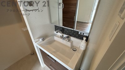 洗面設備　洗髪洗面化粧台付き♪