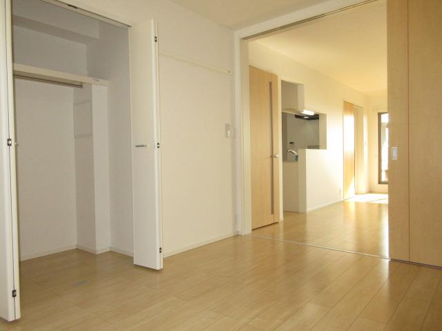 収納　クローゼットつきのお部屋です。