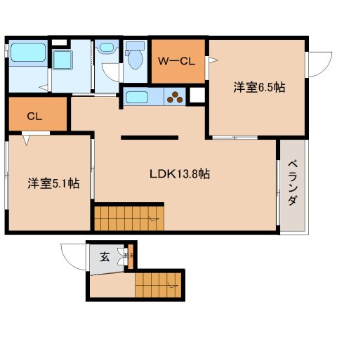 2LDK Mansion in Aoi-ku, Shizuoka, Shizuoka — photo 2 of 3