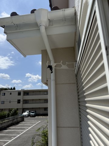 バルコニー　室外物干し