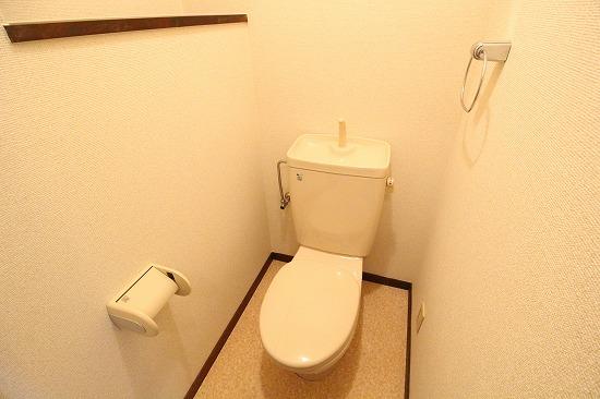 トイレ　類似部屋写真（部材色が異なります）